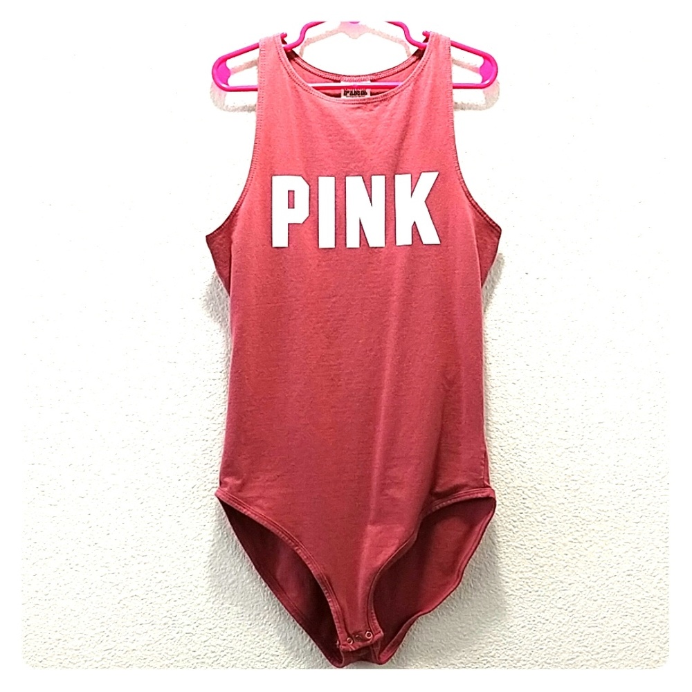 Pink Victoria secret Women's One Piece Tank XS - Picture 1 of 4